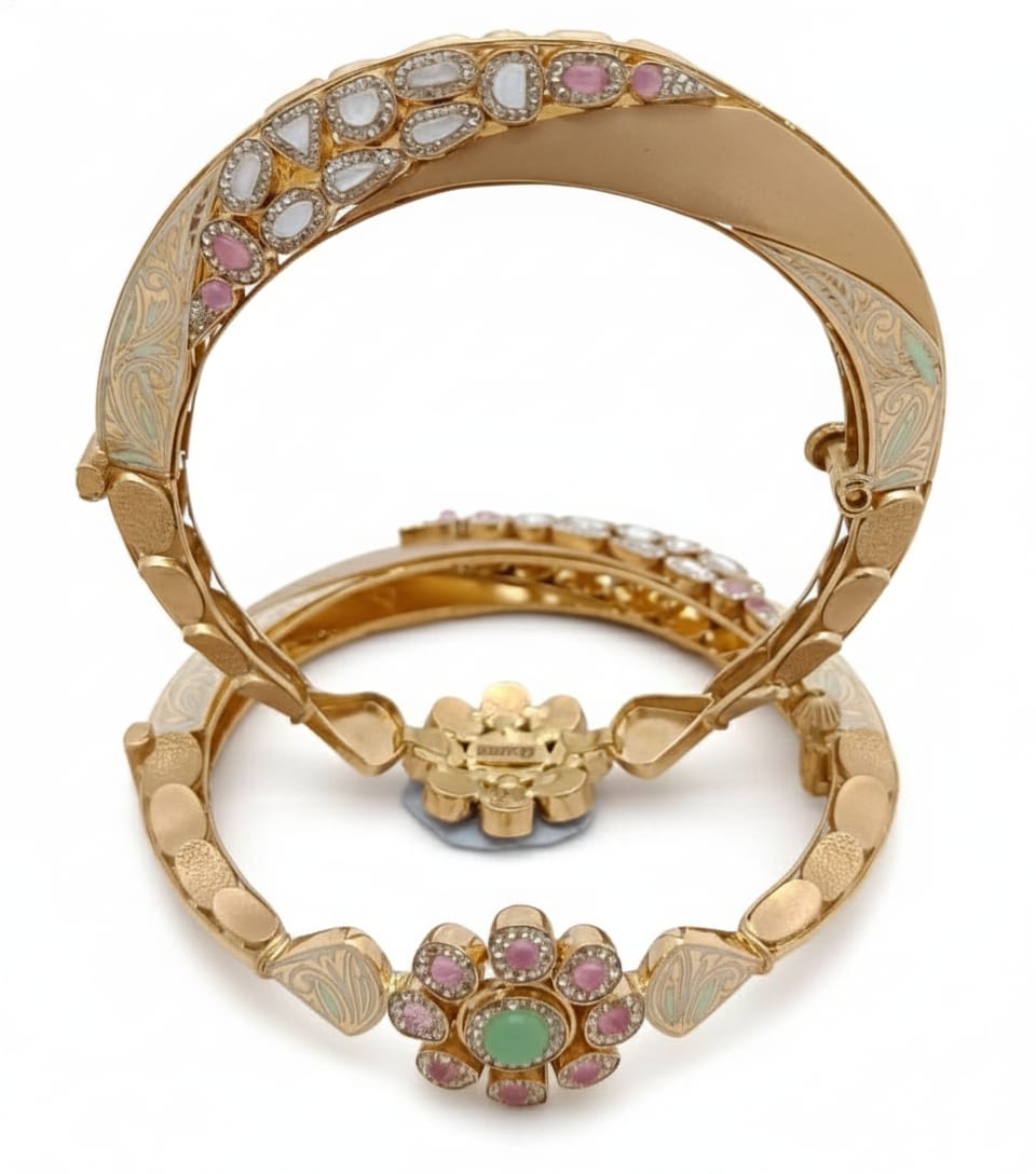 Emerald Ruby Bangles